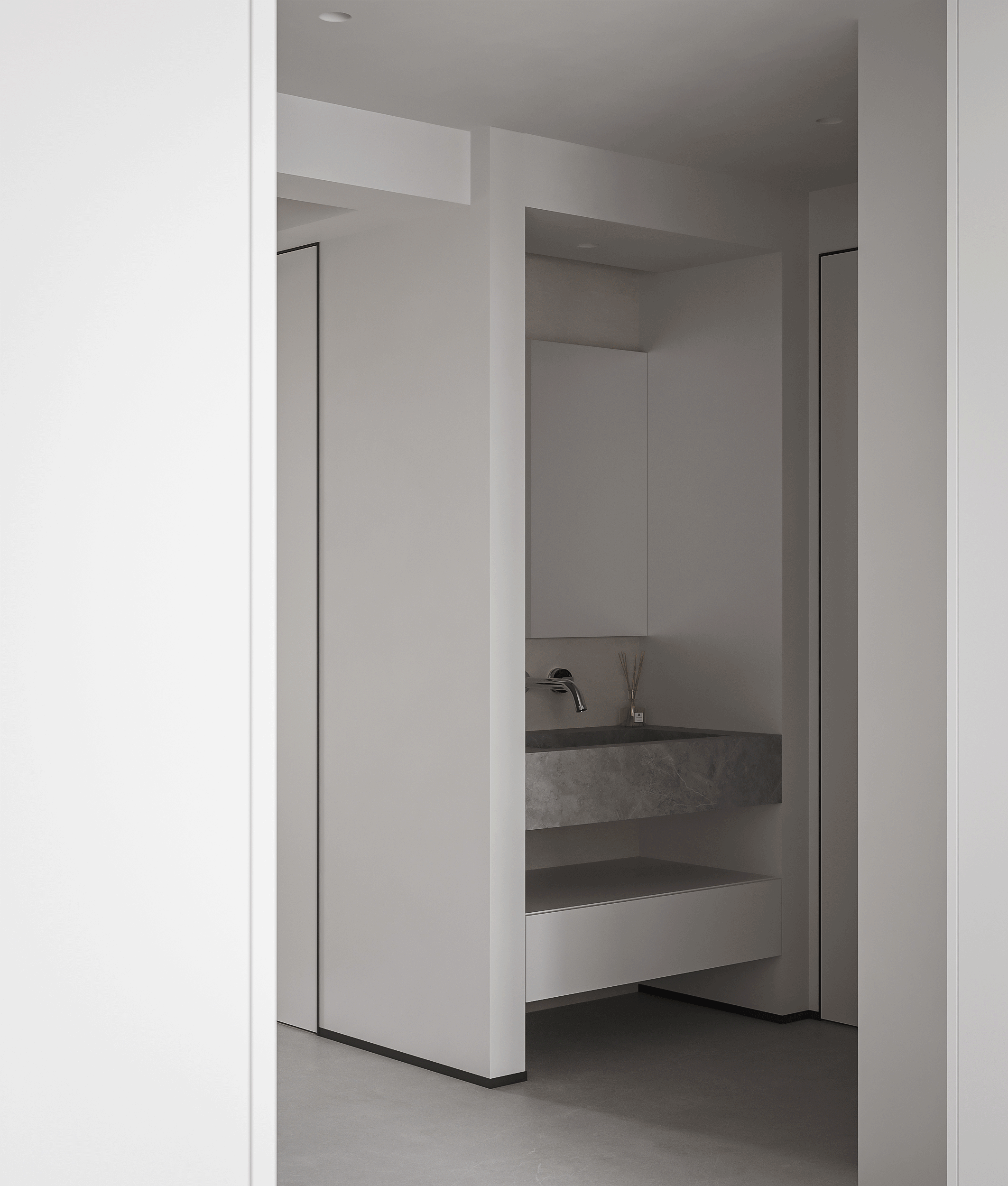 现代极简丨小九空间设计-23