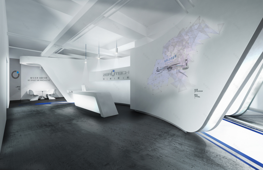 北京零度科技办公室展示厅-7