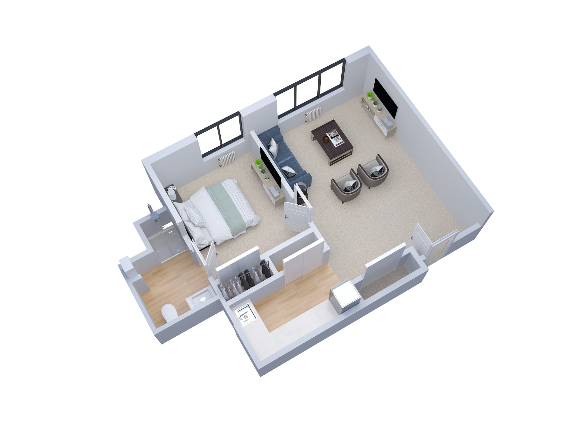 3D Floor Plan Renderings Jacksonville, Florida | The 2D3D Floor Plan Company-23