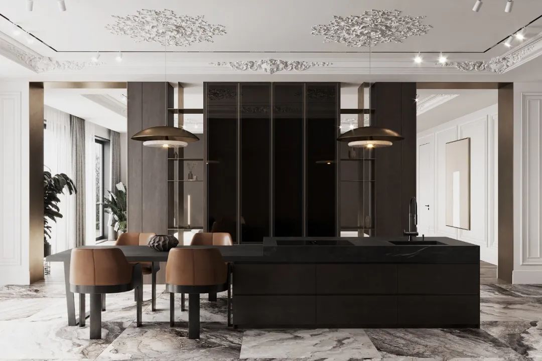 《川谷堂》173㎡奢华大宅丨Milana Ruslanovna-21