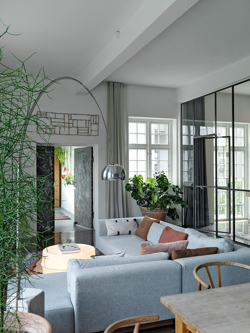 丹麦纺织艺术家在旧铅笔工厂的家-6