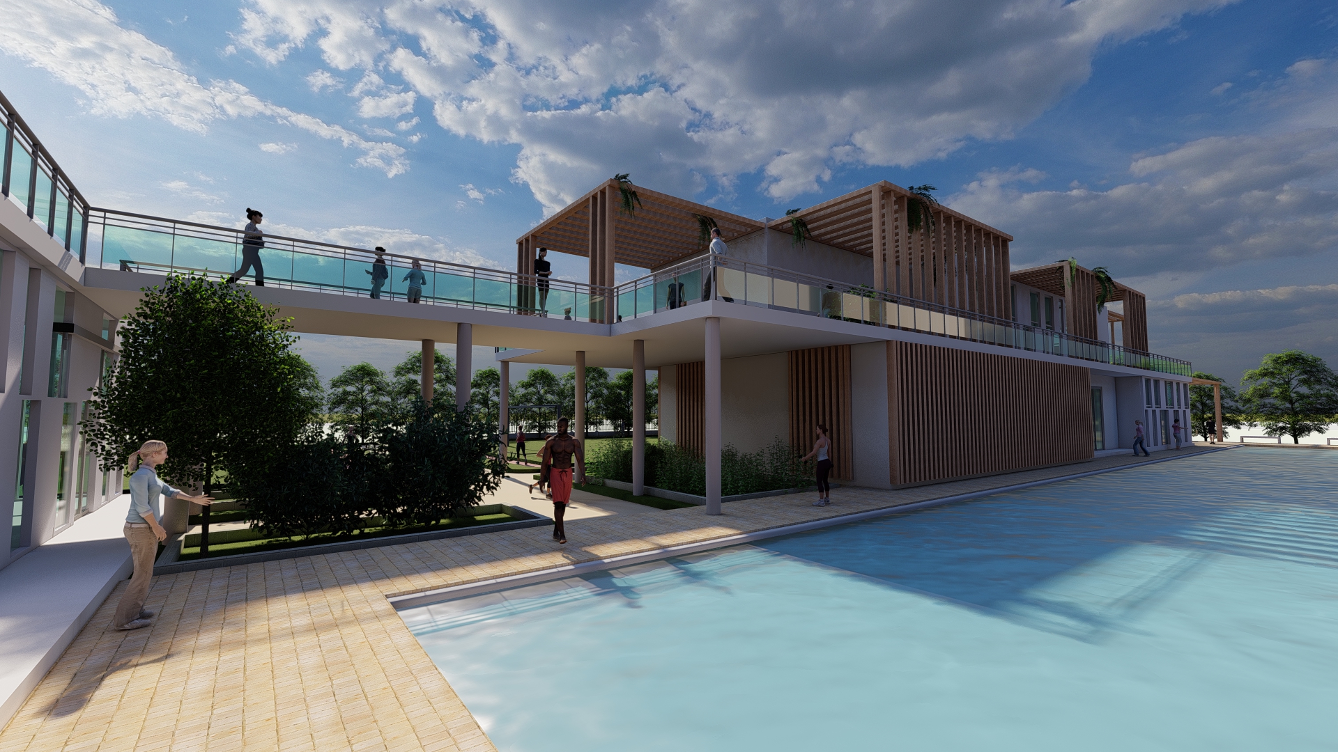 青少年关怀中心丨埃及开罗丨开罗大学建筑系-14