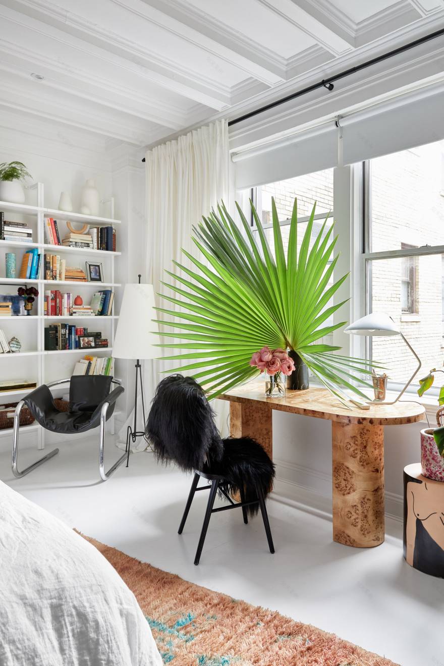 曼哈顿的个性公寓 | 色彩斑斓的多层次空间-20