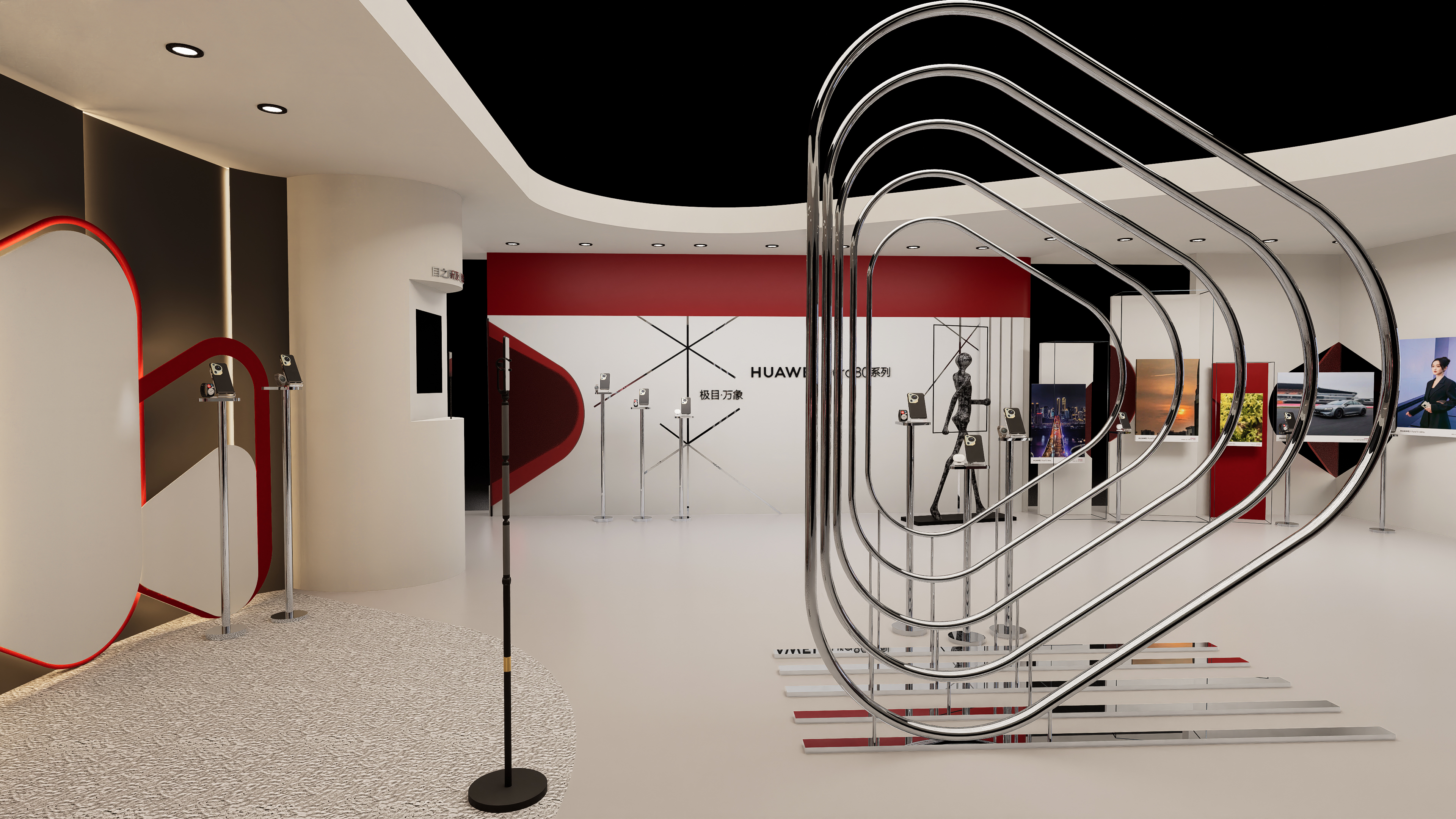 华为PURA80展厅设计-18