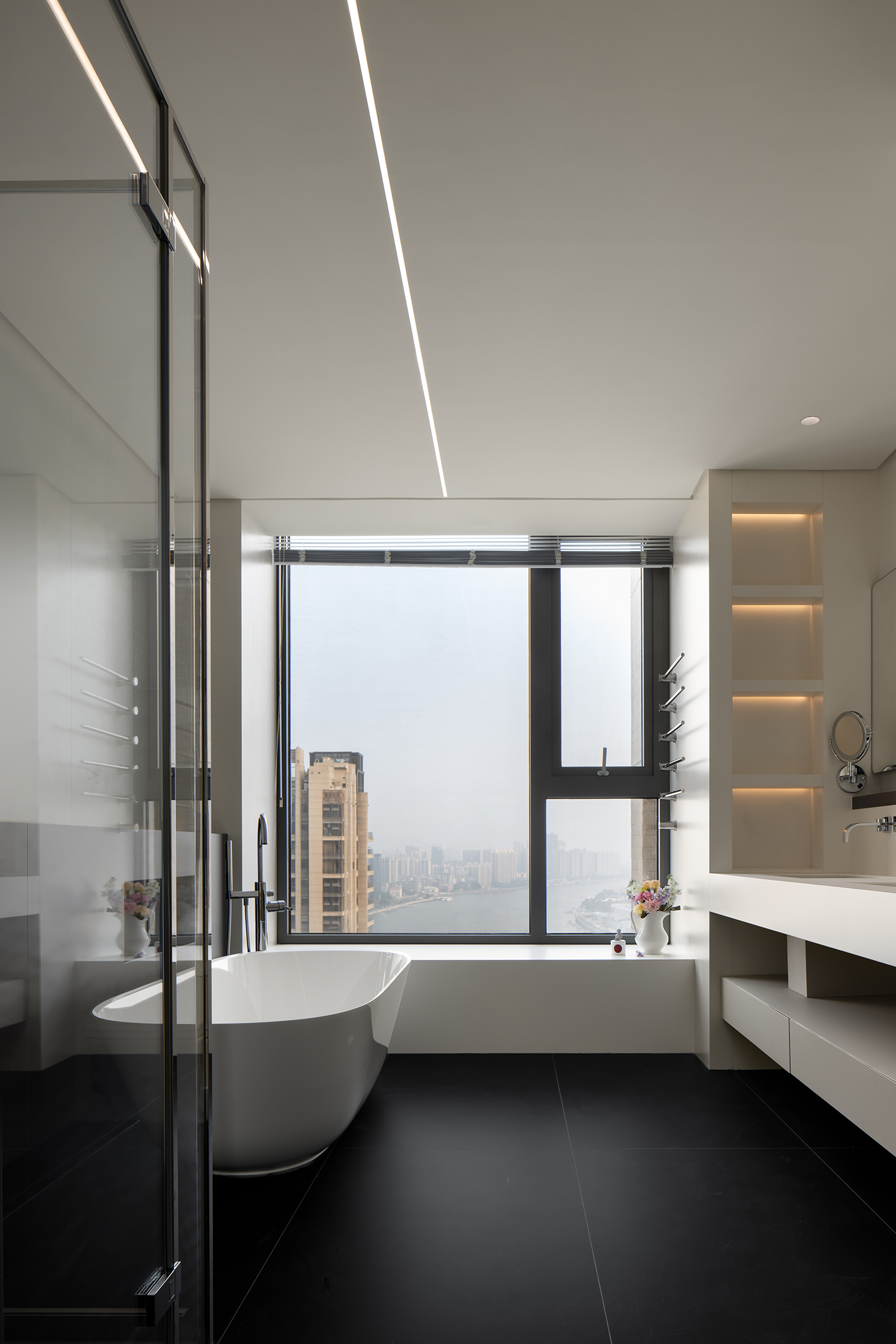 黑与光的对话丨中国广州丨姚国健室内工作室-71