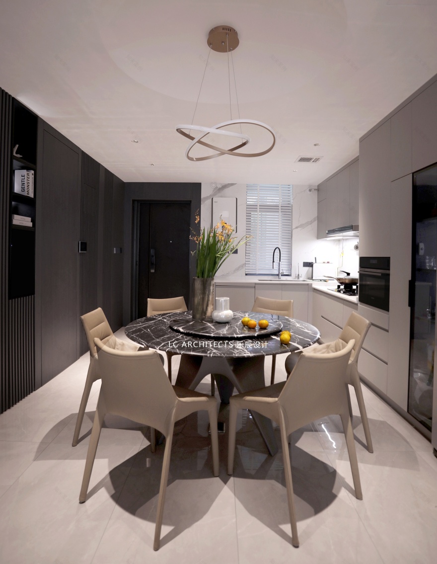 现代人文三层洋房设计丨中国郑州丨乐辰设计-11