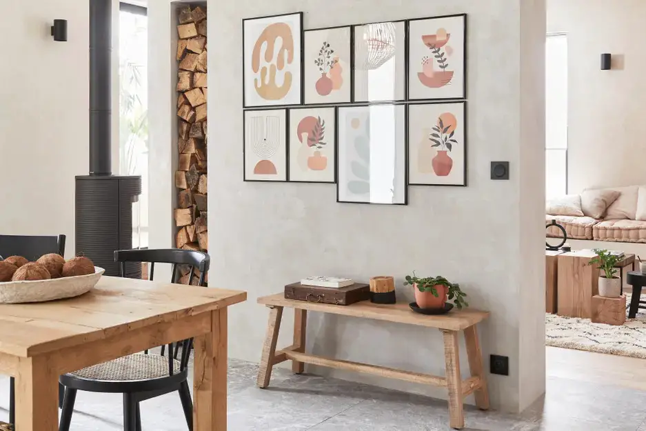 混搭风格客厅与餐厅设计-16