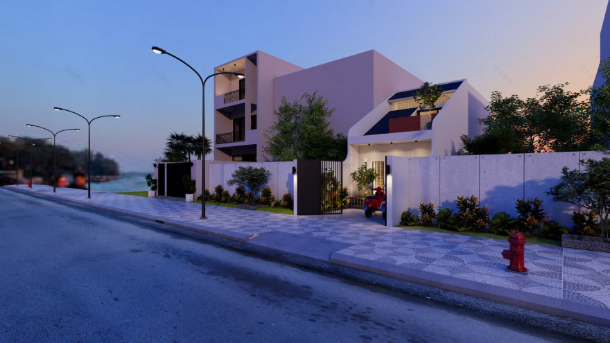 现代联排别墅设计丨Four T&T Design Studio-6