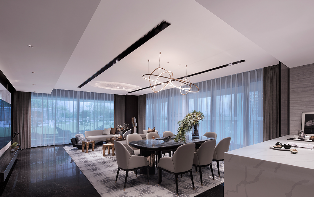 越秀长沙湘江星汇城样板房丨中国长沙丨深圳市昊泽空间设计有限公司-6