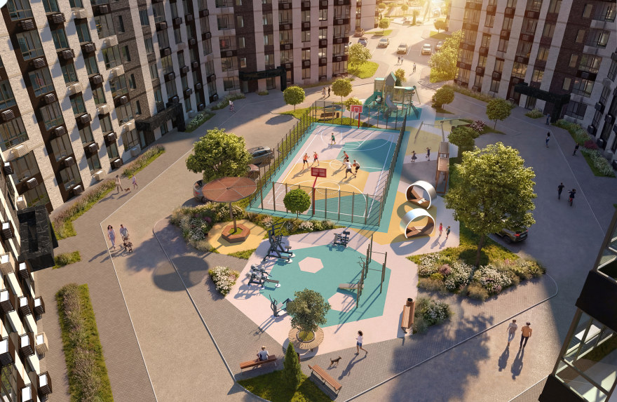 鉴于Residential Comple·表述可能有误,推测可能是Residential Complex ,若如此,翻译为:迈科普的住宅小区 丨RussiaMaykop-21