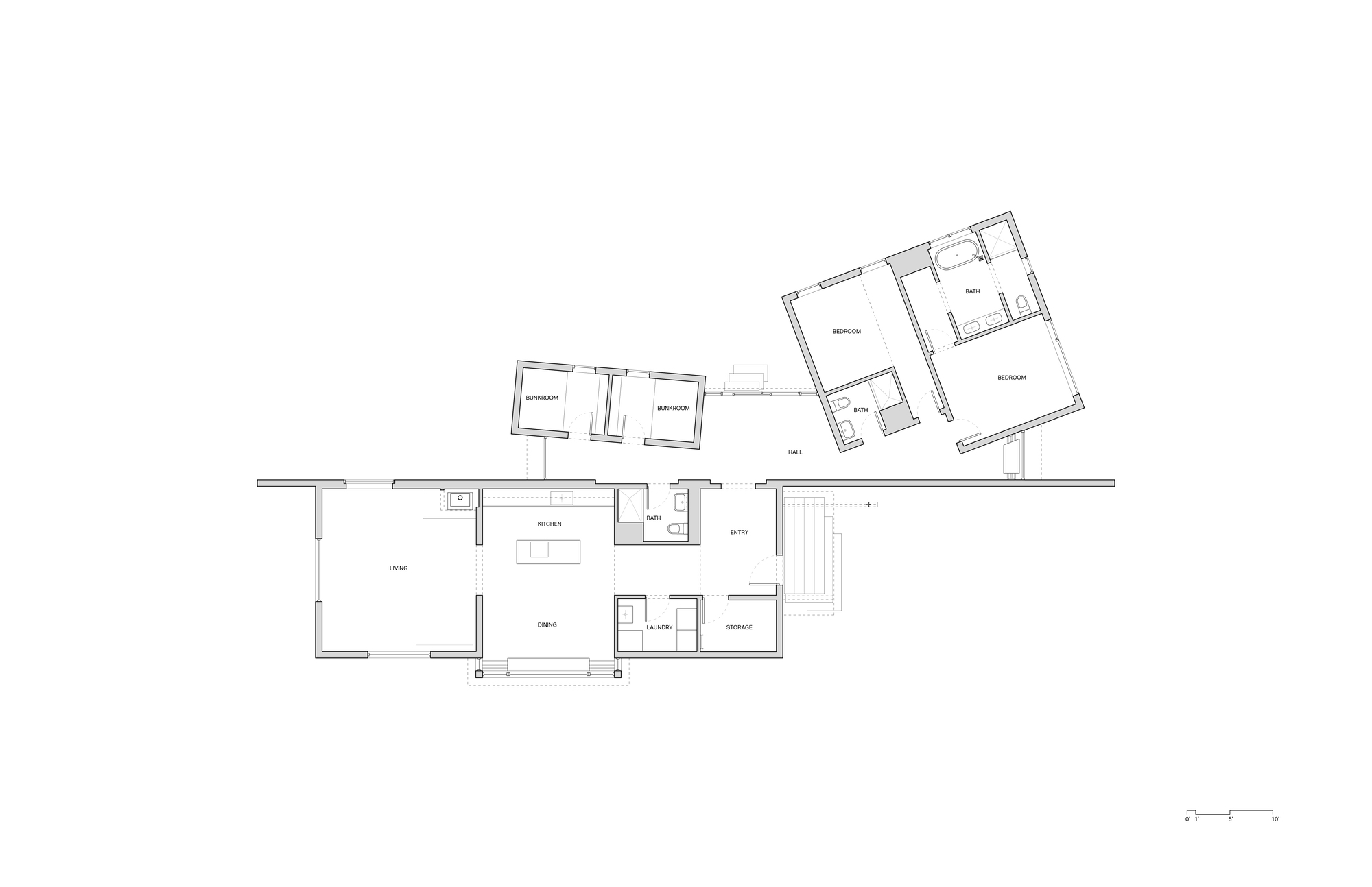 银色住宅丨美国华盛顿丨Studio Nocturne-14