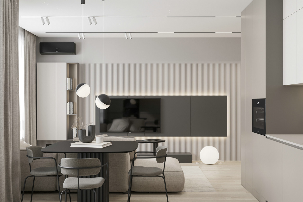 102㎡浅色系住宅设计-4