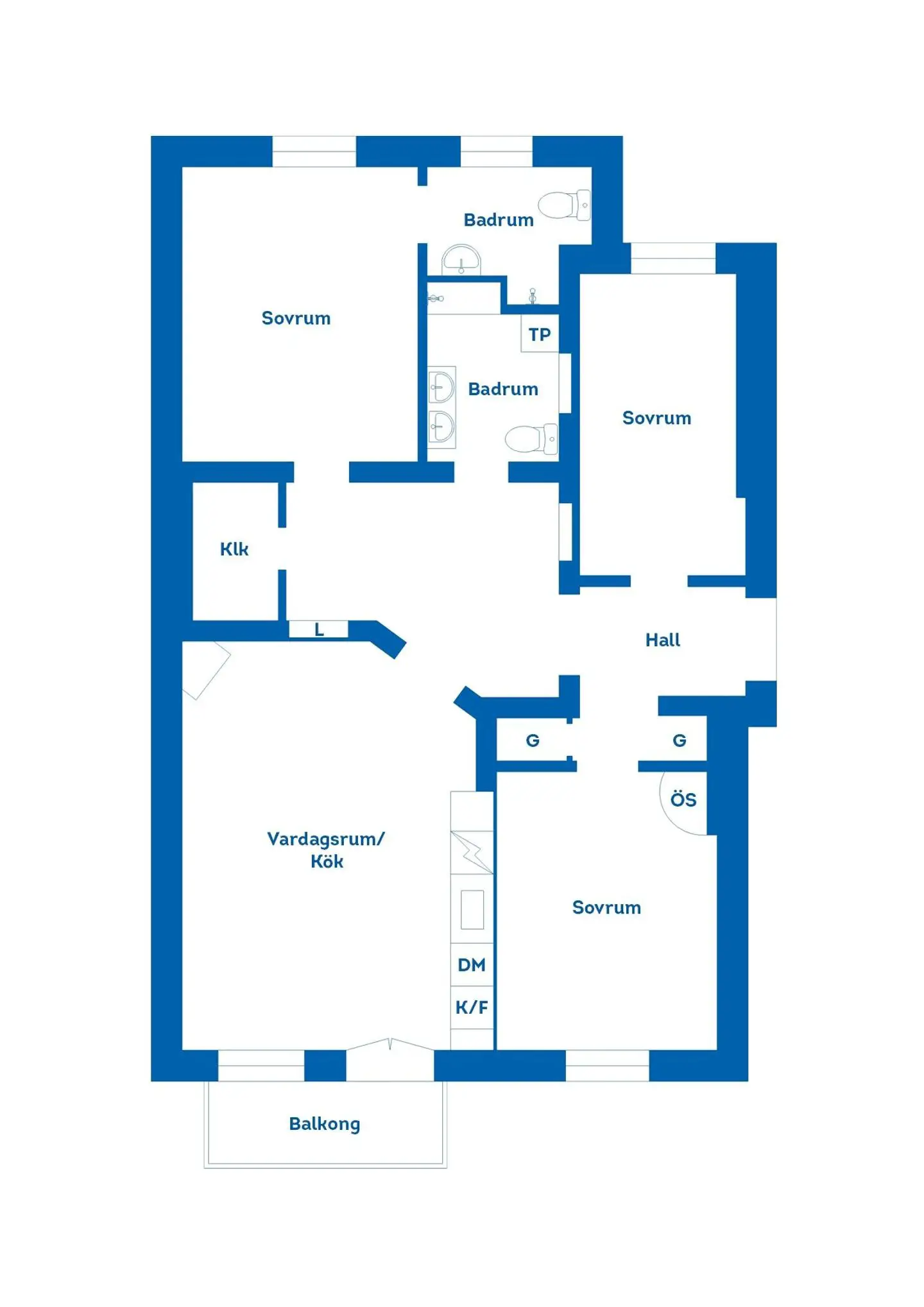 瑞典 115m2 河景公寓,古典与现代的完美融合-22