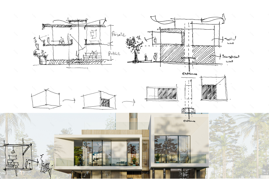 迪拜私人别墅外观设计丨阿联酋迪拜丨Mosayeb moradi-4