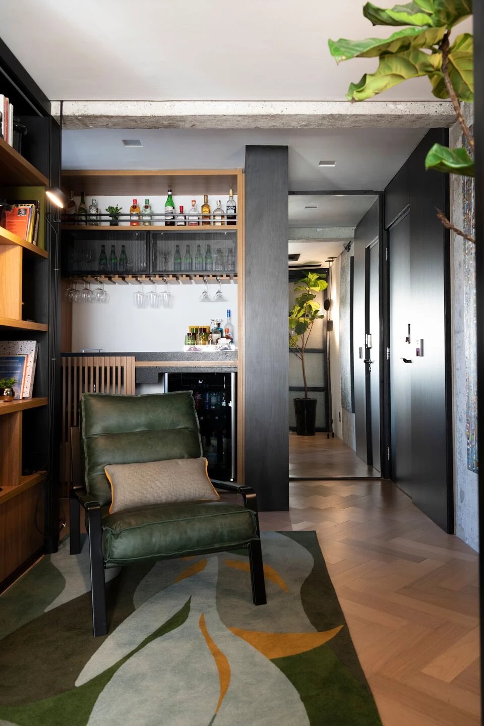 巴西圣保罗 Chácara Santo Antonio 的温馨科技私宅丨NOSSA casa arquitetura-41