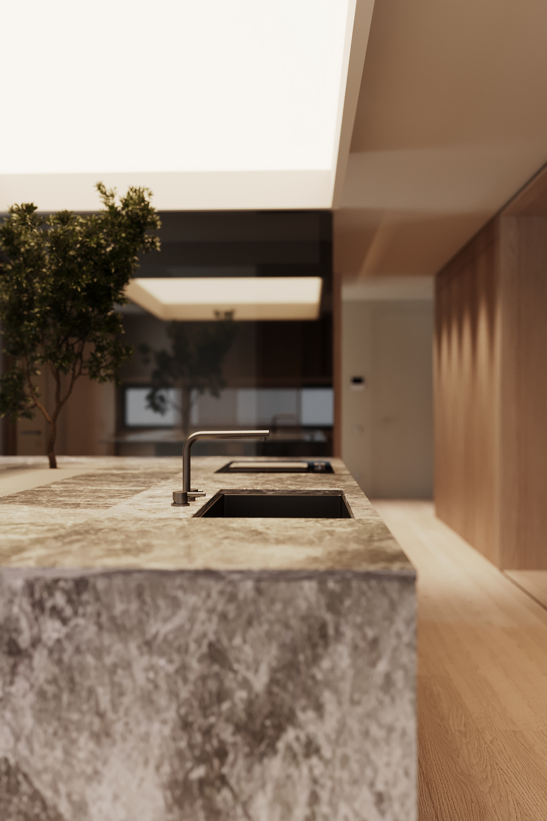 4X4 PENTHOUSE 现代顶层公寓设计丨斯洛伐克布拉迪斯拉发丨BEEF ARCHITEKTI-10