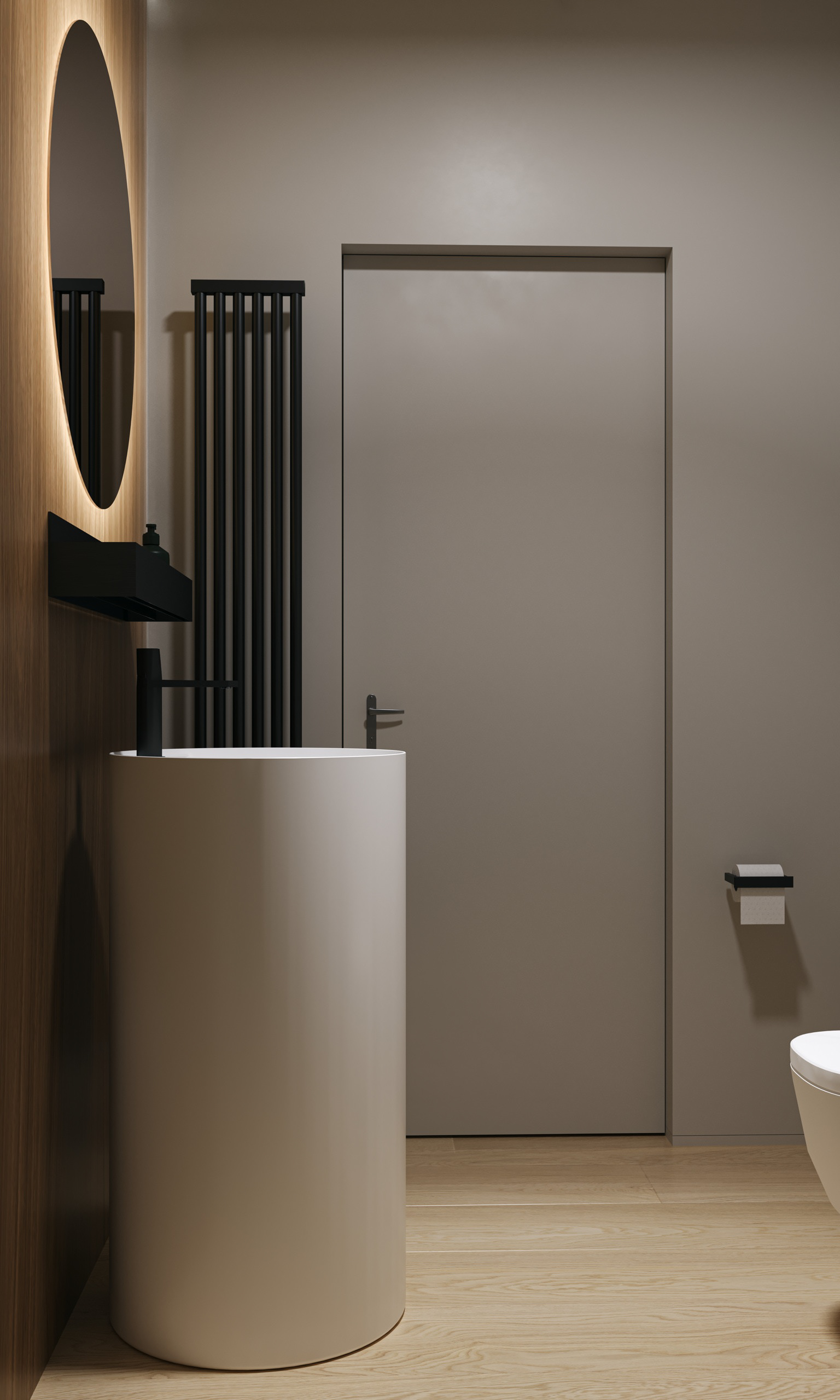 中性高级灰空间 矜持而优雅-17