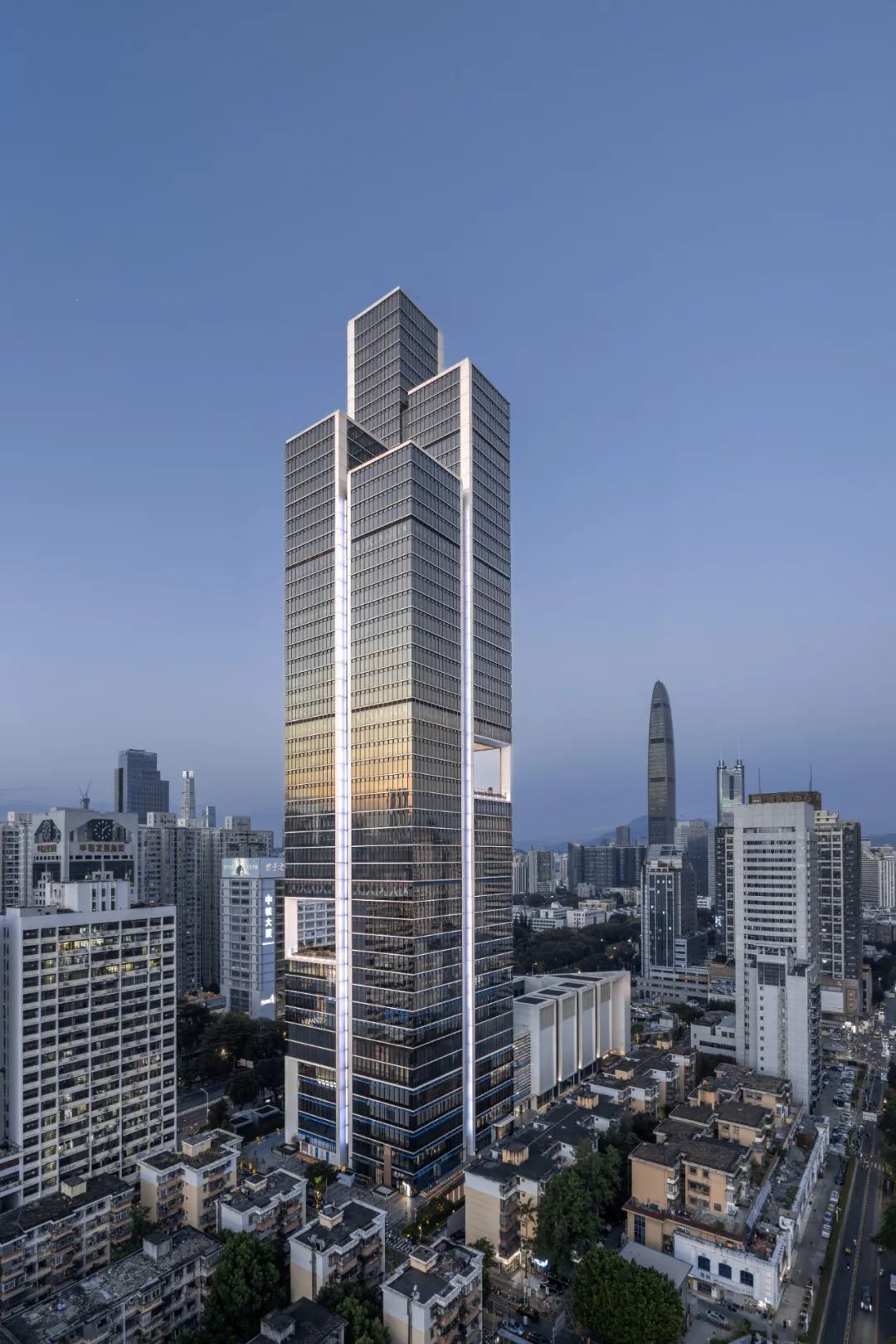 gmp新作|深圳中信国际大厦——都市核心的高层建筑群-6