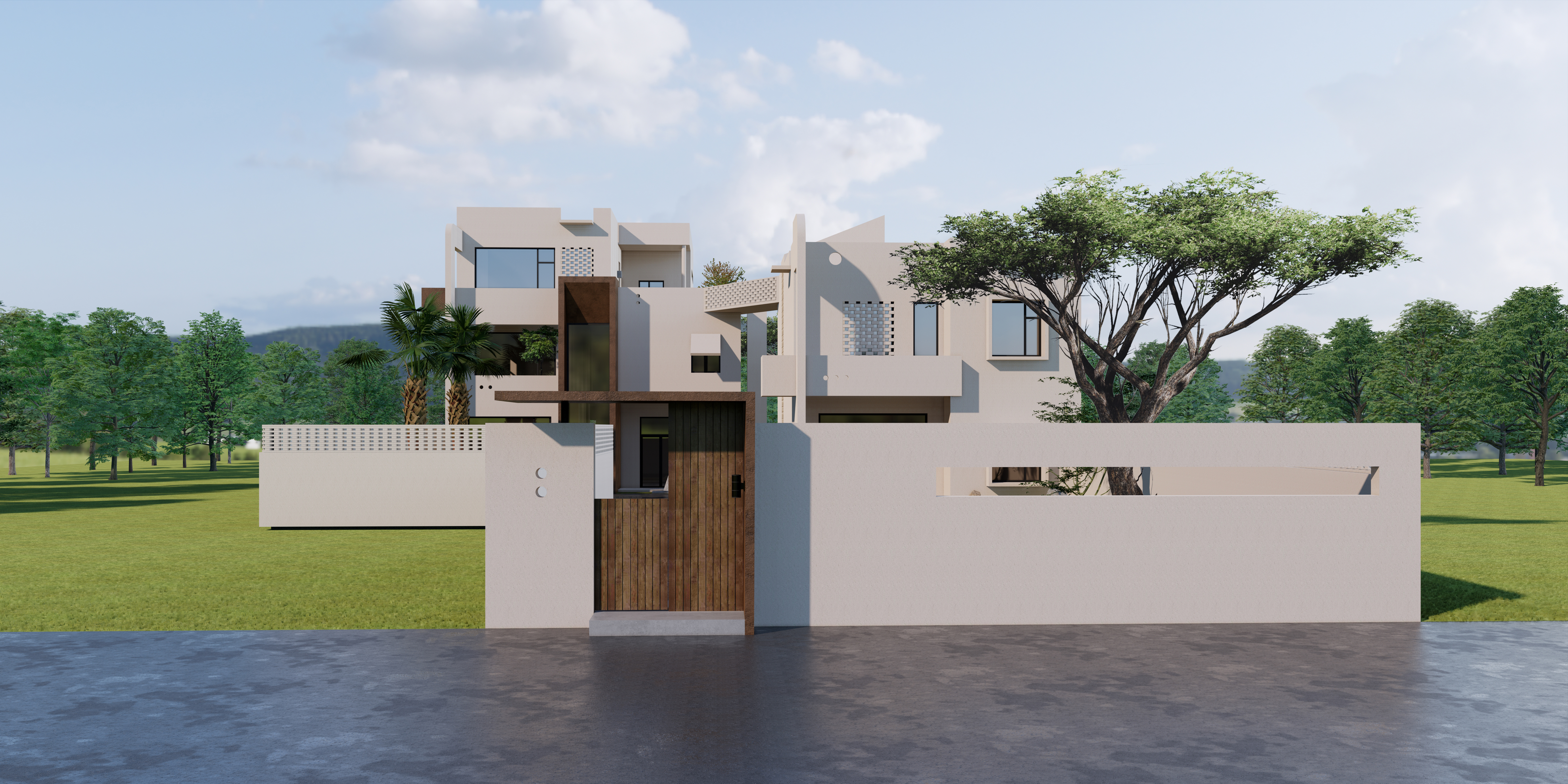 800 平方最美老家别墅设计丨中国武汉丨微视设计&设计管家-6