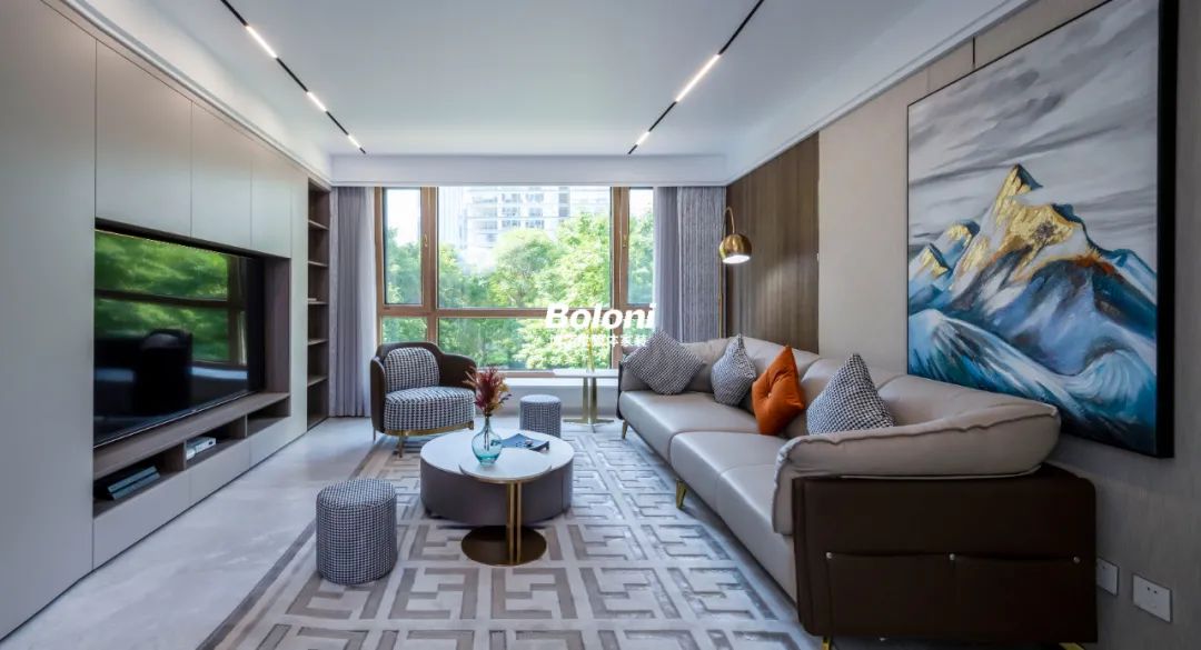 远洋新干线现代简约风住宅设计丨中国北京丨博洛尼特级主任设计师梁鸿亮-25