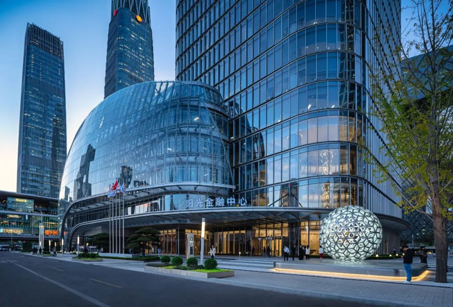 北京阳光金融中心丨中国北京丨易兰规划设计院,伍兹贝格建筑-38