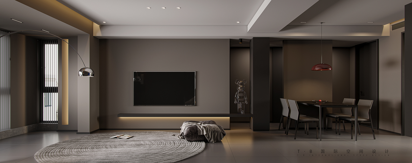南通现代简约公寓设计丨中国南通丨T·B 国际空间设计-12