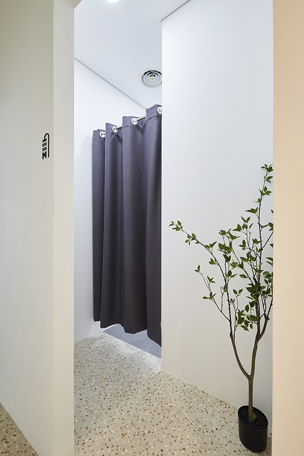 40 平咖啡馆氛围的健身空间设计-8