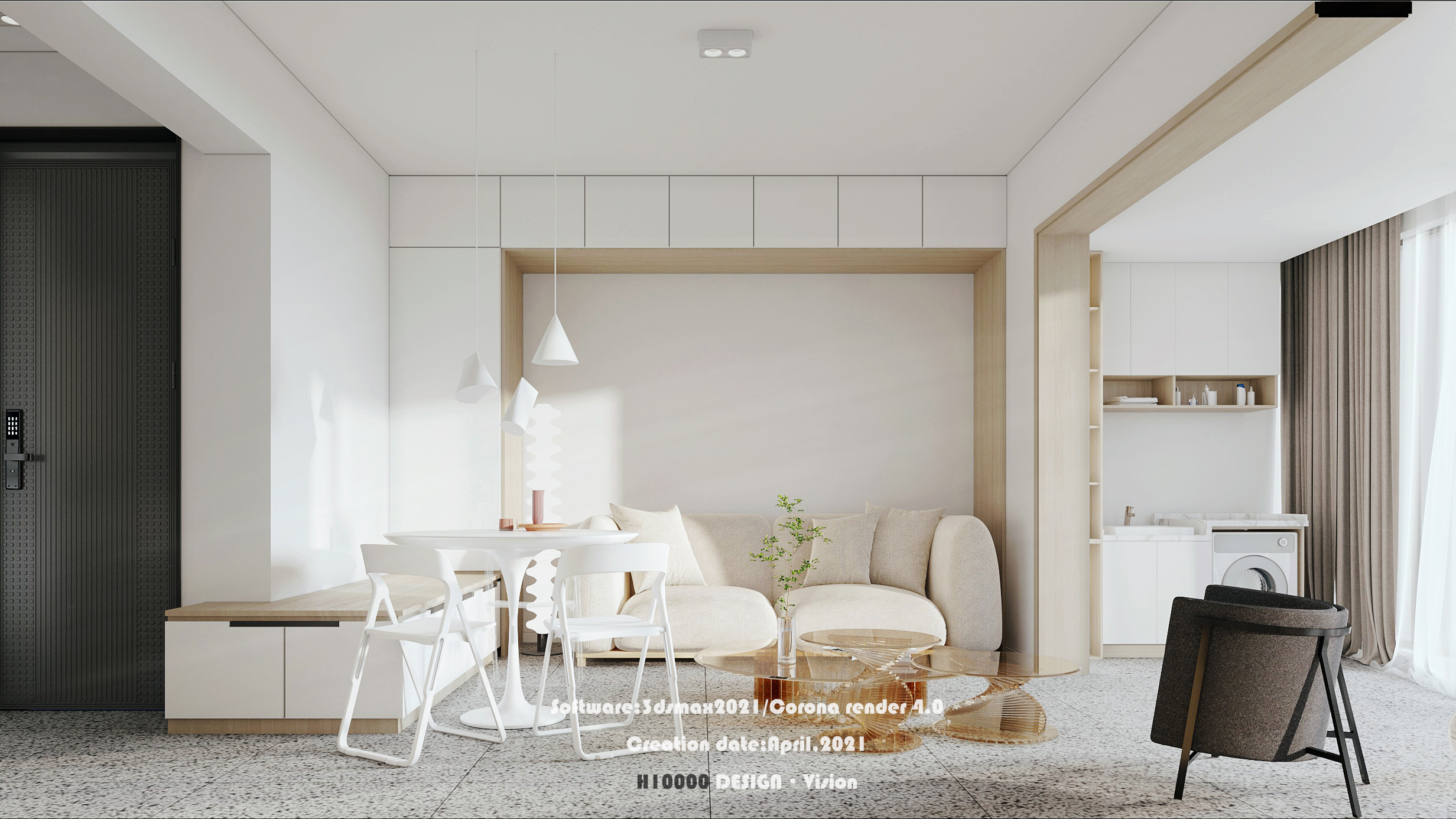 光明港苑旧房翻新实例丨中国福州丨萬一制作-7