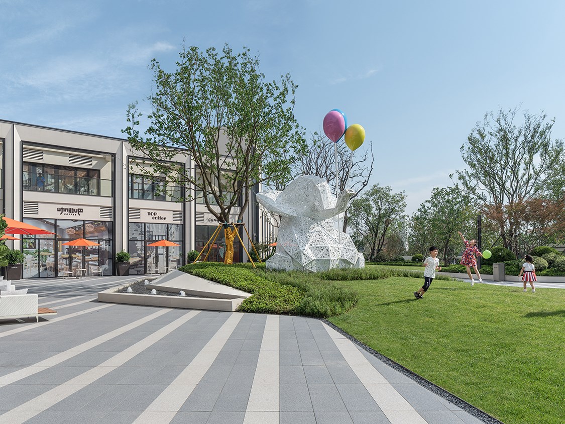 青岛青特星城河西示范区景观-2