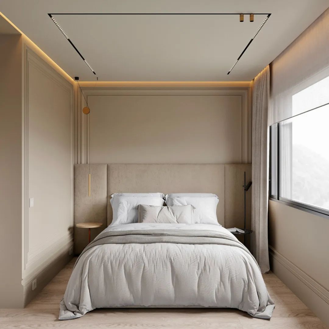 巴塞罗那现代轻法式住宅丨西班牙巴塞罗那丨Alex Tolkachev-62