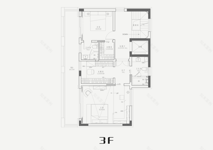 淄博悦湖花园独栋别墅设计丨中国淄博丨观享际 SKH 室内设计-17