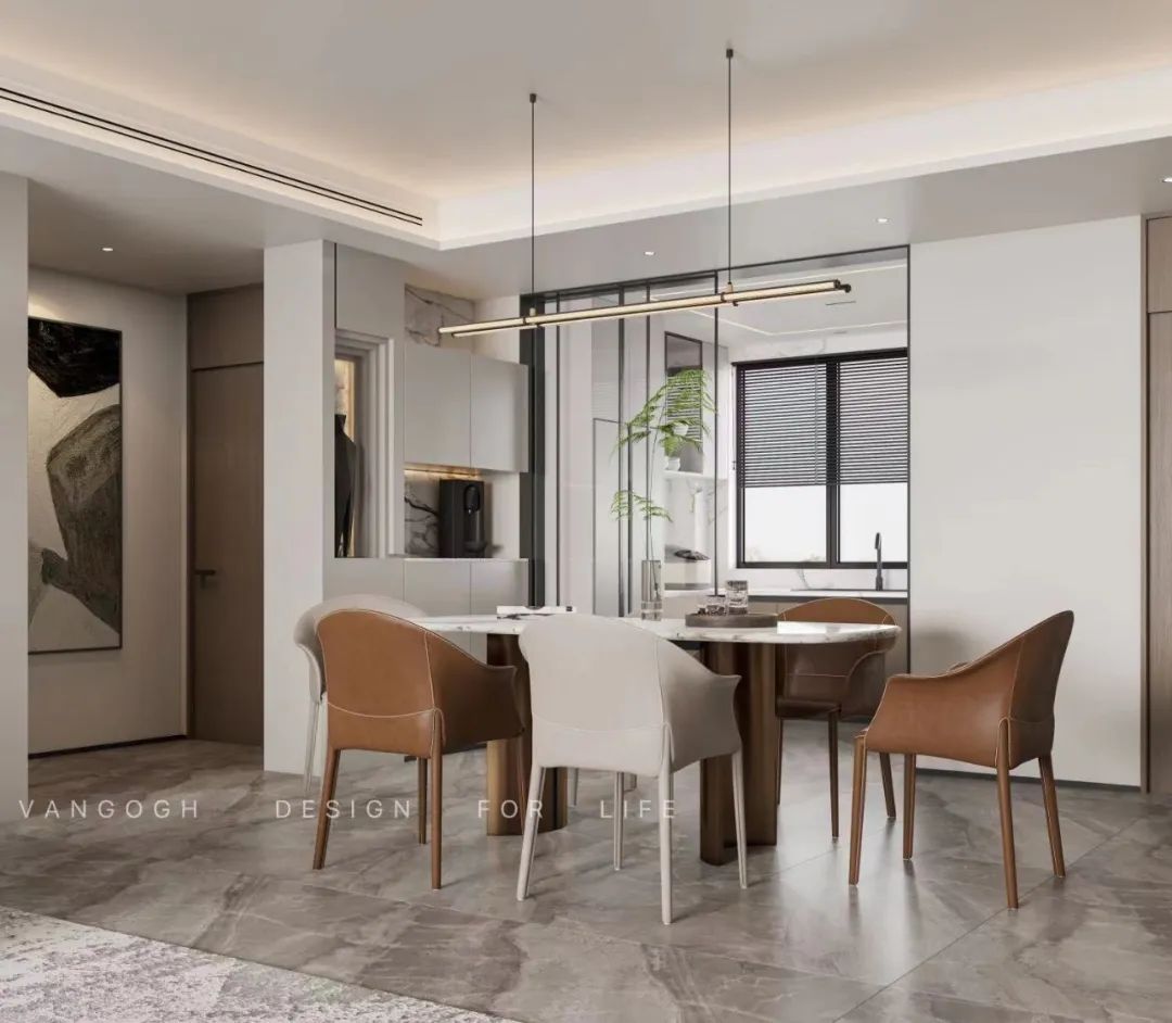 寤毓丨中国天津丨凡高空间设计-8