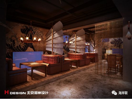 浮世的海浪，铜须水族主题会所-23