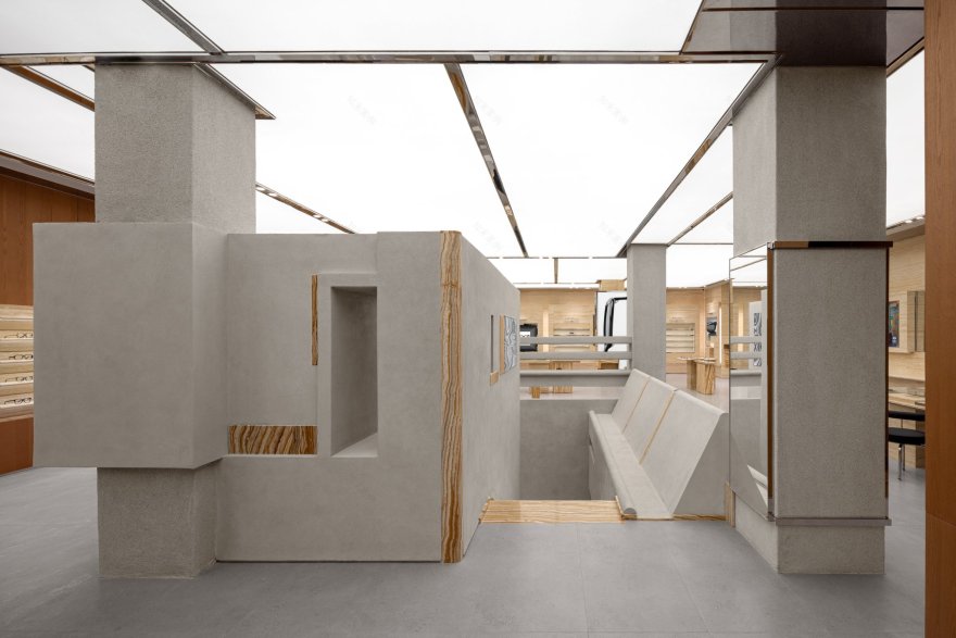 暴龙旗舰店
注:BOLON通常是眼镜品牌暴龙的英文名称,结合语境这里翻译为暴龙旗舰店 丨未明确具体设计公司,设计总监为Jingze Li-22