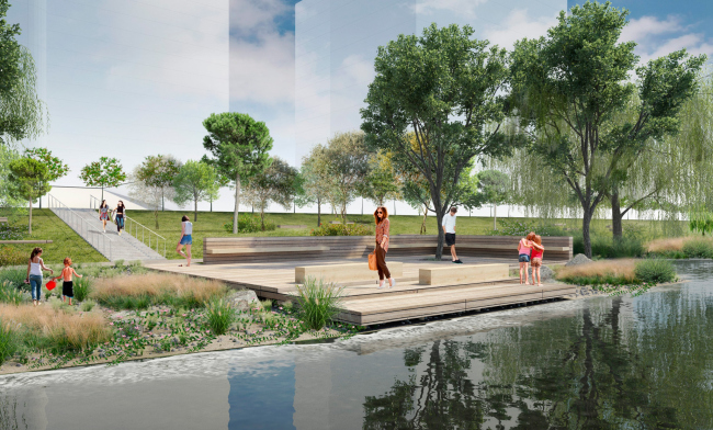 ЖК “Now” 小区环境美化项目-63