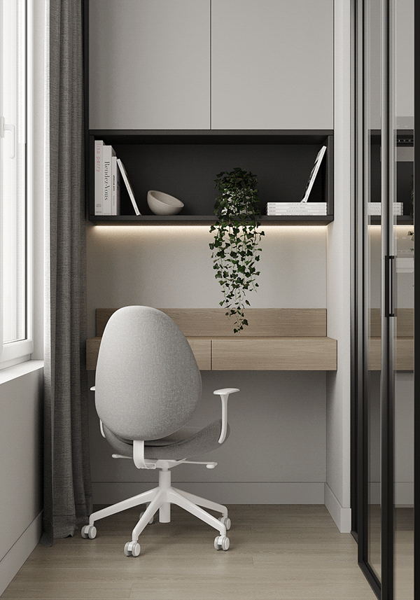 俄罗斯小空间公寓设计 小而精致的住宅-12