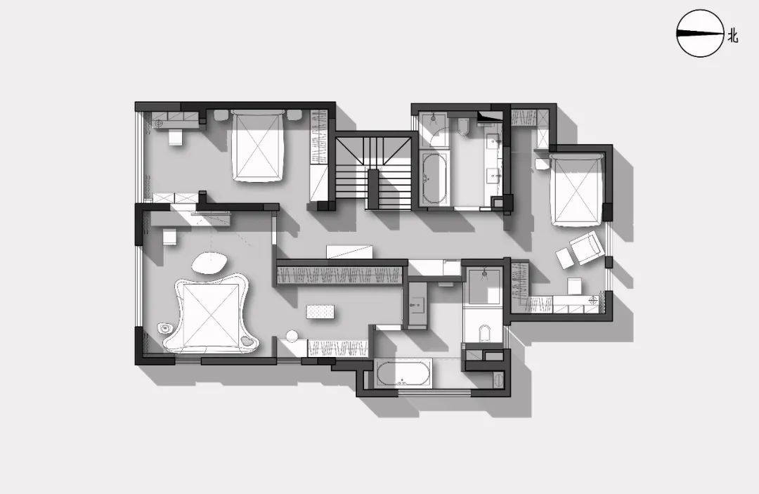 与光相遇 · 张磊设计师的都市自然联排别墅丨中国西安丨逸境精造建筑装饰有限公司-90