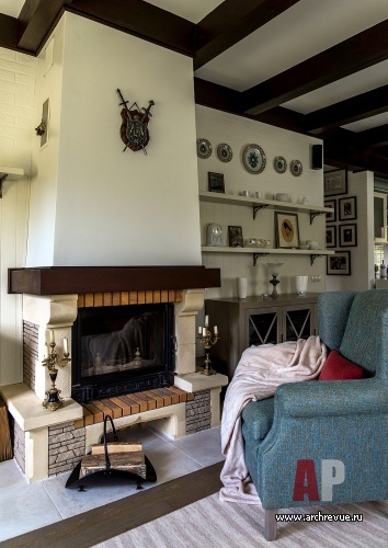 2层别墅室内设计（带坎蒂和普罗旺斯风格元素）丨俄罗斯莫斯科丨Зеленецкая Варвара,Петухова Мария-28