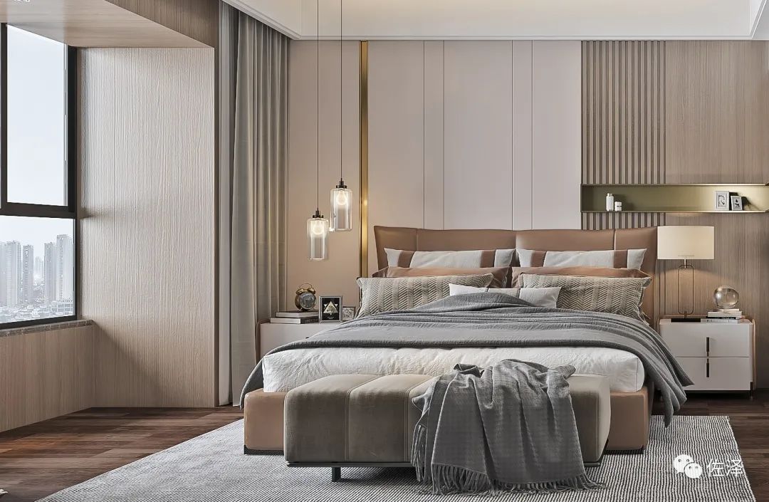 首开融侨首融府 160㎡现代简约风,洪启成团队打造安静生活空间-14