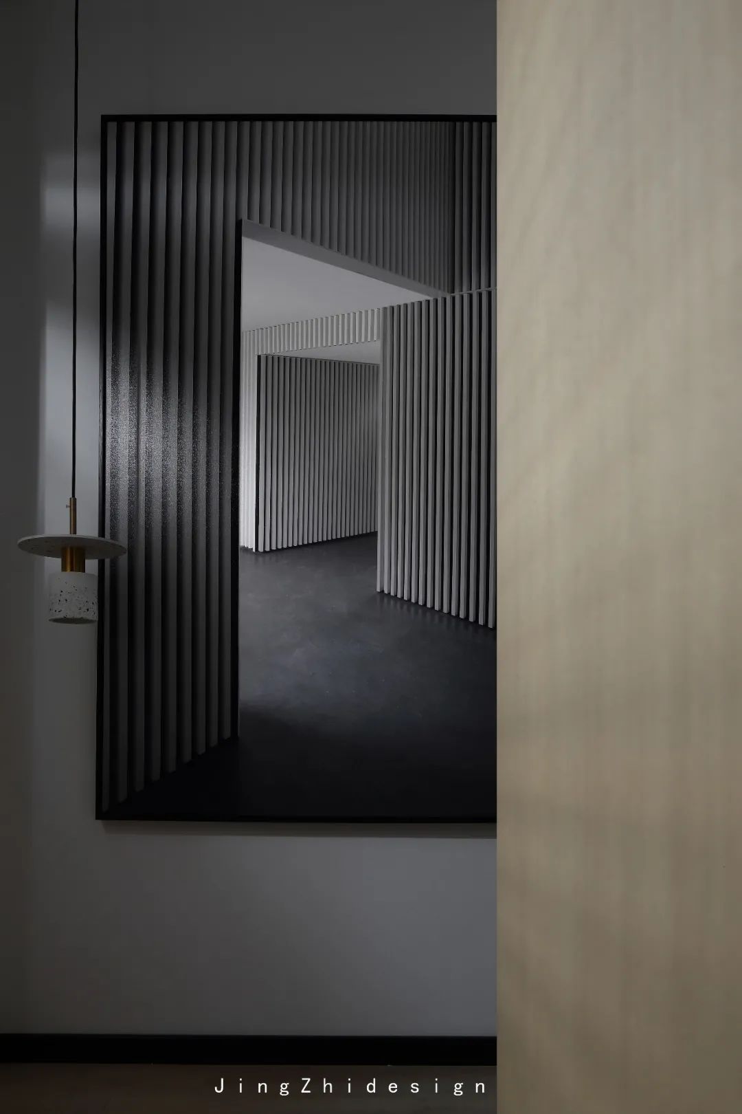 极简黑白灰,打造城市中的宁静栖息地-6