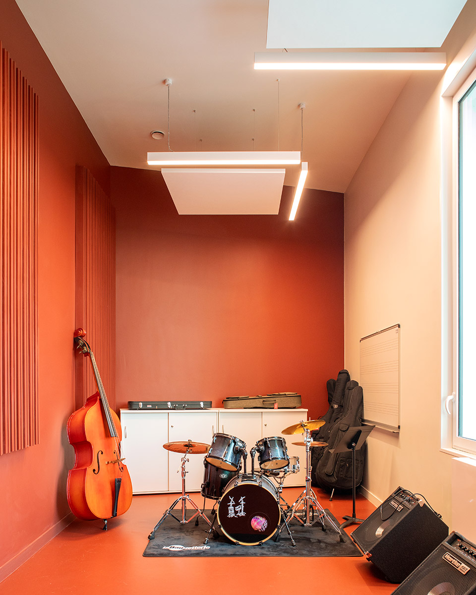 Gilbert Klein 音乐学院丨法国丨GPAA architectures-58