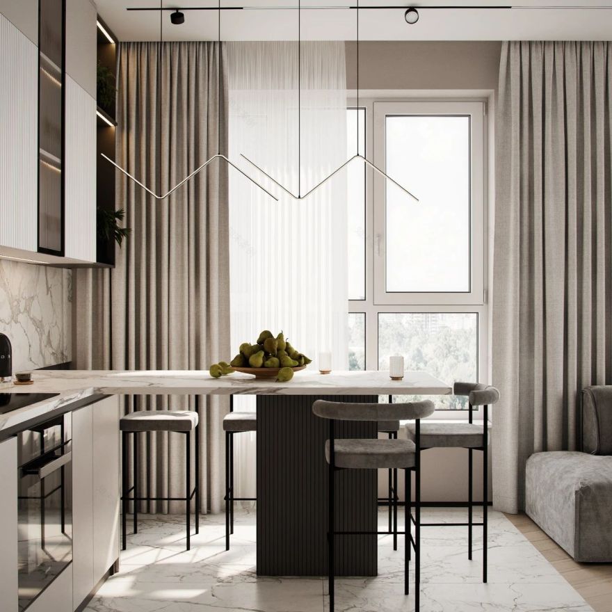 104㎡简约优雅公寓设计丨Bodes studio-12