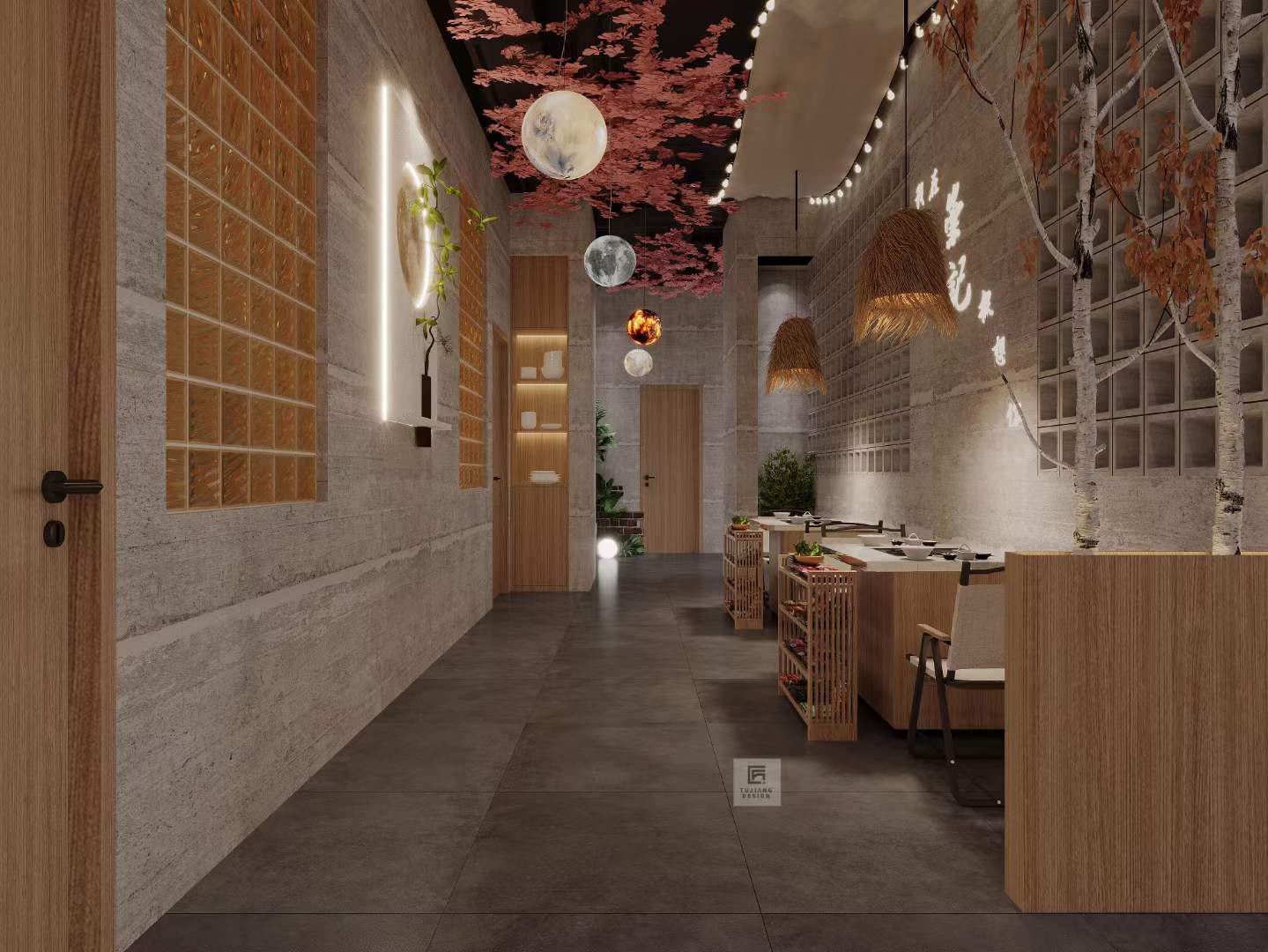 露营风火锅店-8