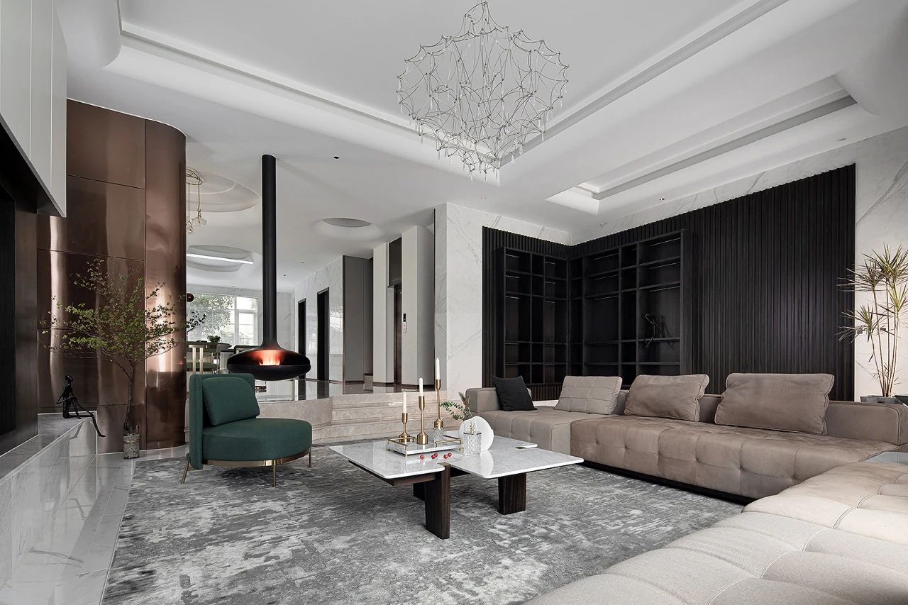 杭州钱塘江畔诗意别墅丨中国杭州丨尚层装饰(北京)有限公司-6