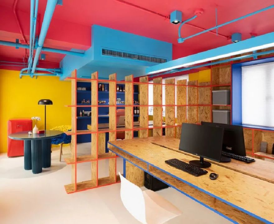 上海彩色办公室丨中国上海丨张烨建筑事务所-36