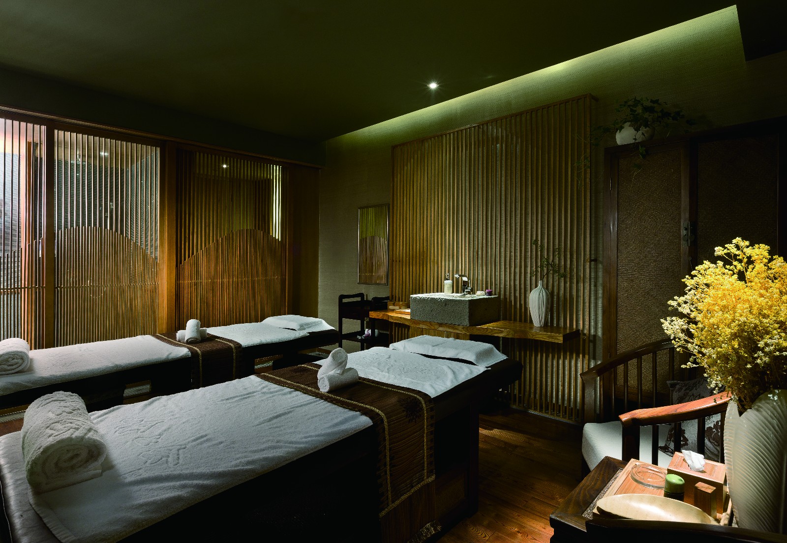 浮云竹影山水间 SPA 设计-15