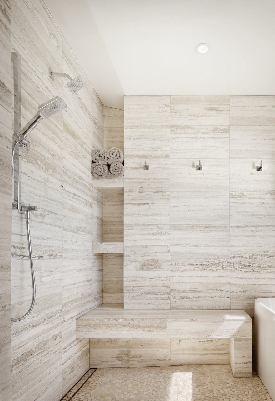 Open Floor Plan Home Featuring a Natural Palette of Steel, Concrete and Walnut-24