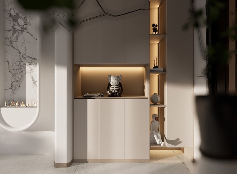 莫兰迪色系的温馨家居设计-6