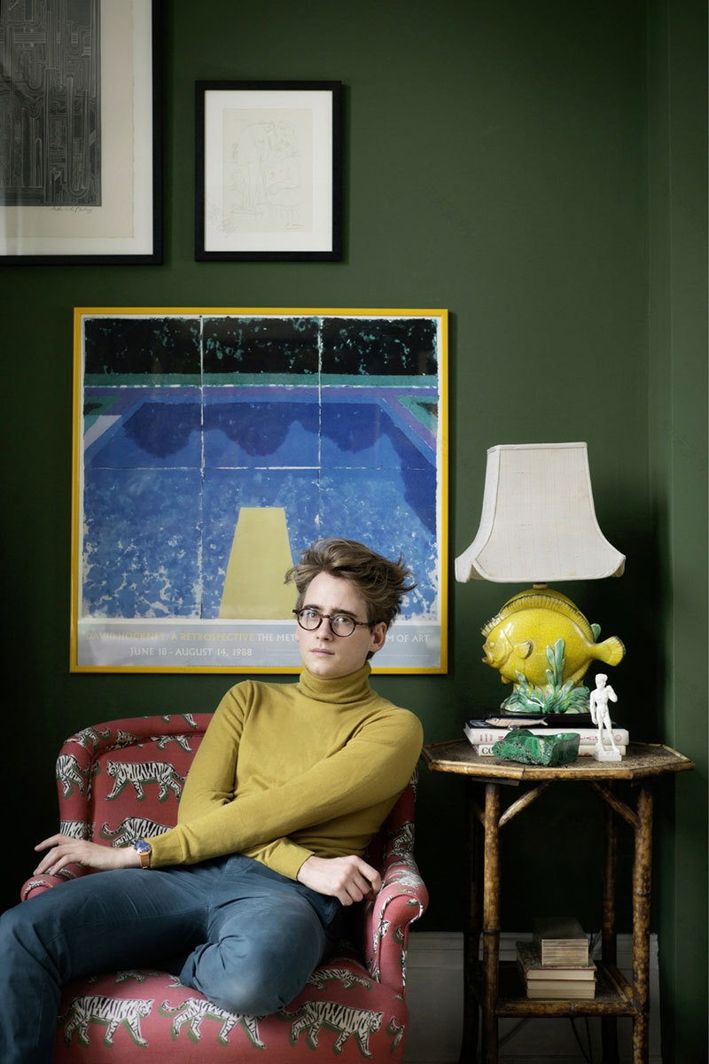 伦敦彩绘之家 | 设计师卢克·爱德华·霍尔的年轻才华-2