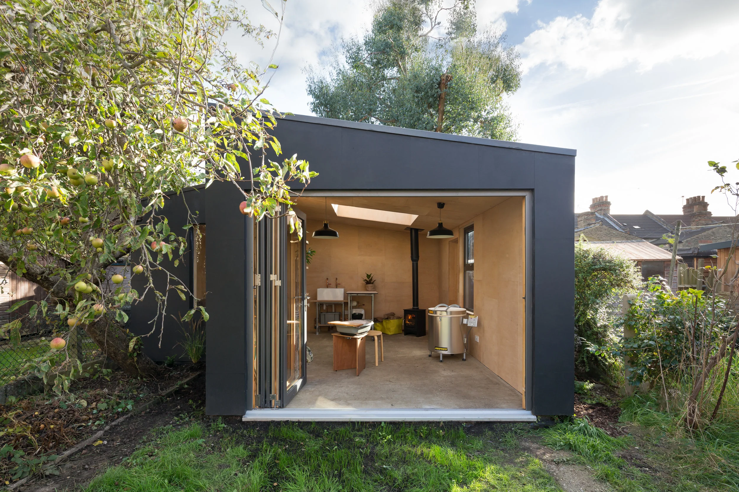 盆栽棚；花房丨英国伦敦丨Grey Griffiths Architects-3